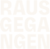 Logo Rausgegangen